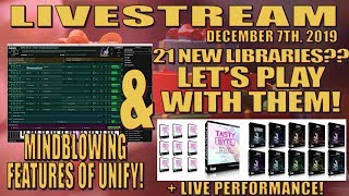 LS#126 December 7th, 2019 - 21 Libraries!!?! / Unify / Live Performance!