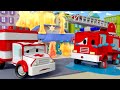 Amber l'Ambulanza -  Frank il Camion dei Pompieri - Car City 🚗 Cartone animato per i bambini