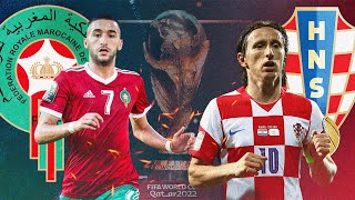 Morocco vs Croatia PREDICTION | FIFA World Cup 2022 | eFootballl GamePlay