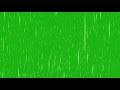 Efecto lluvia GREEN SCREEN pantalla verde