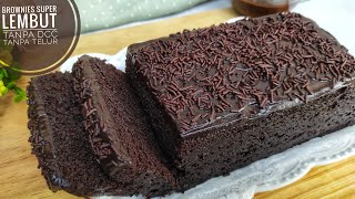 Super soft steamed brownies without DCC without eggs without mixer