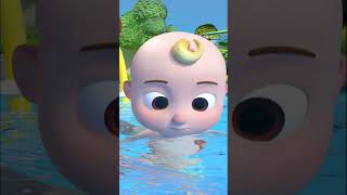 JJ learns how to safely float in the swimming pool 🏊🏻 #cocomelon #shorts CoComelon Nursery Rhymes