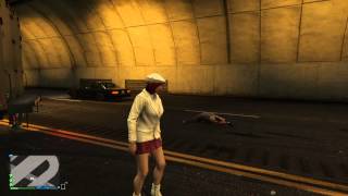 ［小樹玩Game］GTA5 onilne　日常-千萬不能站在路中間