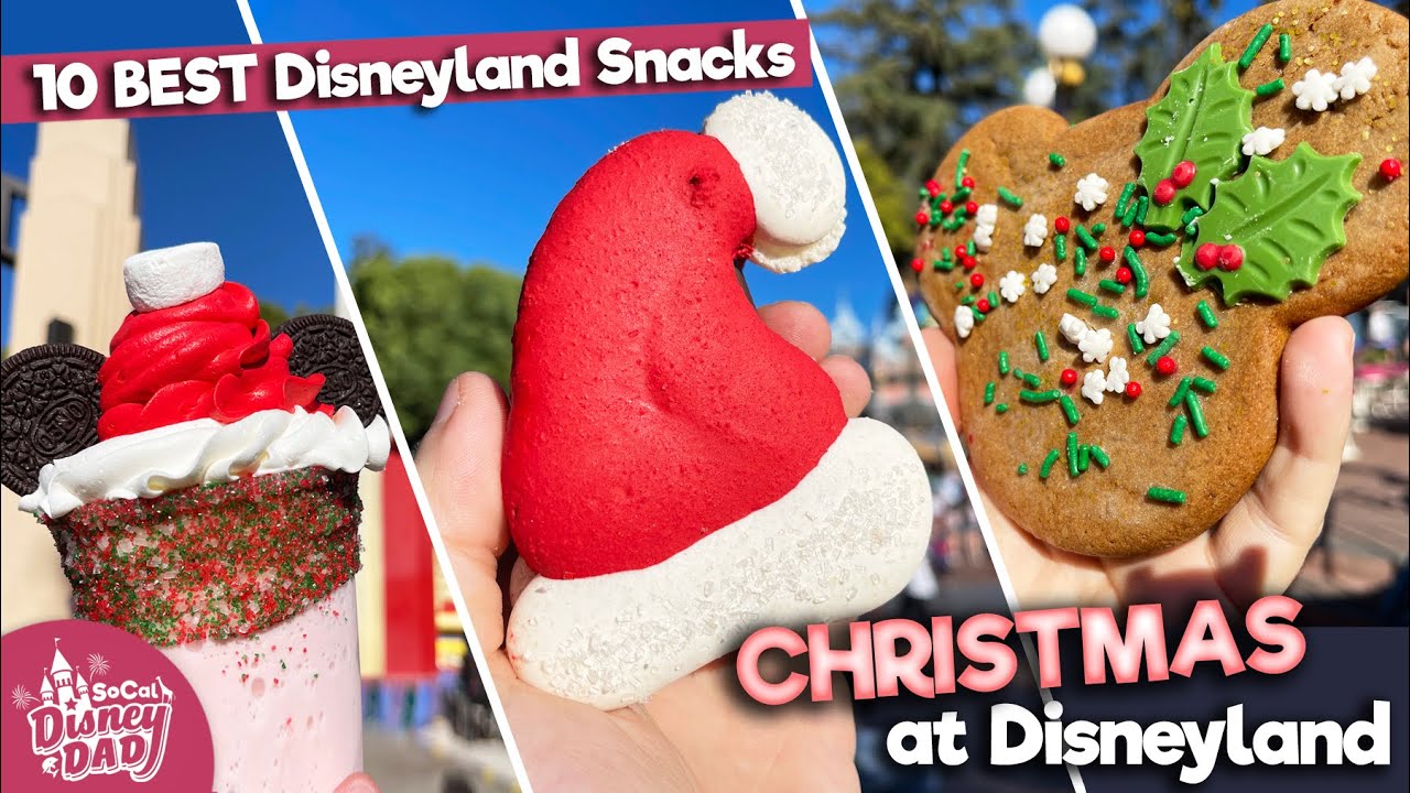 10 BEST Christmas Snacks At Disneyland You Must Try | Disneyland 2021 ...