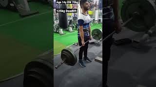 125kg Deadlift | Conventional Deadlift | PR | After 1.5 month | Yudi lifts