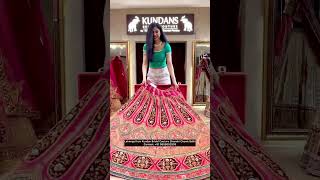 Unboxing Premium Bridal Lehenga😍Shopping in Chandni Chowk#shorts #ashortaday #lehenga #lehengacholi