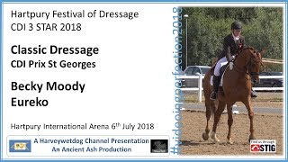 HARTPURY FESTIVAL OF DRESSAGE: Becky Moody and Eureko