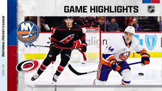 Islanders @ Hurricanes 4/8 | NHL Highlights 2022