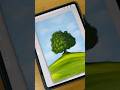 Procreate Landscape Tutorial #procreatetutorials #procreate #digitalartbrushes