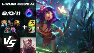 Team Liquid CoreJJ SUPPORT Neeko vs Rakan - NA Challenger Patch 14.24