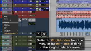 Pro Tools Tech Tip — Playlist Comping
