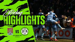 HIGHLIGHTS | Northampton 1-1 Forest Green