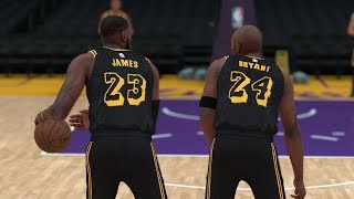 Kobe Bryant Comes Out Of Retirement To Team Up With Lebron James In LA! NBA 2K18 Challenge!