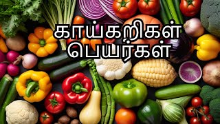 காய்கறிகள் பெயர்கள் | Learn vegetable names in Tamil