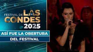 ¡CON LA PRESENTACIÓN DE EMILIA DIDES! 🎤 Así fue la obertura del Festival de Las Condes 2025 ✨