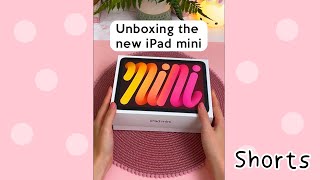 New iPad Mini Unboxing | Pink iPad Mini | #Shorts