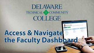 How to Navigate the Faculty Dashboard