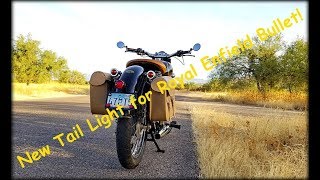 British Customs Tail Light for Royal Enfield Bullet 500