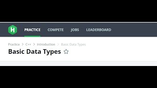 3.Data Types in C++ || HACKERRANK SOLUTIONS