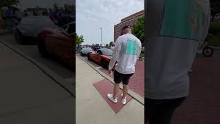 Supercar Line Up At Dayton Cars And Coffee