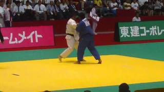 2010 Judo Worlds open Takahashi JPN vs Mskhaladze GEO