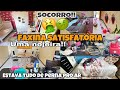 Faxina pesada na casa muita sujeira faxina satisfatória estava uma nojeira🤮