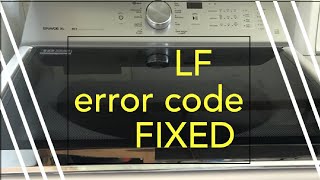 Quick Fix: LF Code or No water