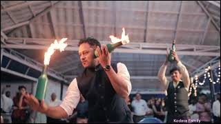 Bottel Fire Show in Kodava Wedding in Madikeri Coorg Kodagu 🔥🔥🔥