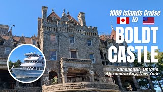 Exploring New York's 125-Year-Old Boldt Castle (1000 Islands Cruise)