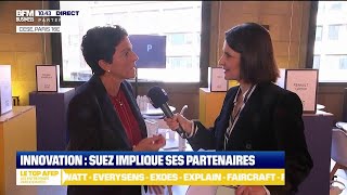 Rareté de l'eau: la directrice générale de Suez invite \