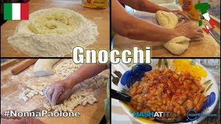 Episode #13 - Italian Gnocchi with Italian Grandmother Nonna Paolone