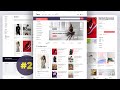 Ecommerce Website HTML CSS Javascript - Complete Responsive Multipage PART#2