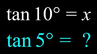 Simplifying A Trigonometric Expression in Two Ways