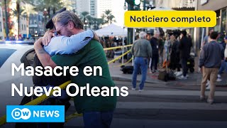 🔴 DW Noticias 1 de enero: Atropello masivo deja 15 muertos en Nueva Orleans [Noticiero completo]