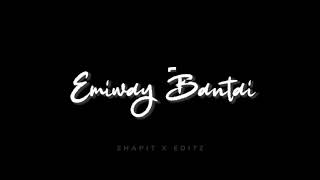 Emiway Bantai x Chris Gayle • Emiway New Rap Song JAMAICA to INDIA •Black Screen Status