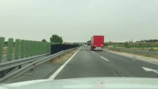 M85 Hungary westbound (part 1): Győr to Csorna - M1 to Exit 21