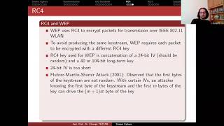 Network Security 3.4: RC4 Cipher