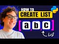 How to Create a List in Python (Visually Explained) | #Python Course 23