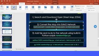 Sumo (Simulation of Urban Mobility) Tutorial Part 2: From OSM to Network + Random Trips Simulation