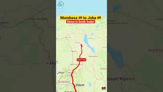 Travelling from Mombasa to Juba by bus. #mombasa #juba #kenya #southsudan #travel #tour #shorts