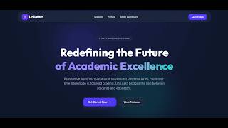 UniLearn:Advanced AI-powered Learning Management System (LMS)