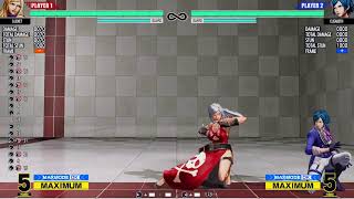 恋姫勢のkof15ｼﾞｪﾆｰﾄﾚﾓとﾌﾟﾚﾏ