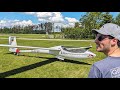 Maiden Flight of my new AS33 Me Electric Motorglider