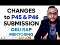 Changes to P45/P46 OBU RAP Submission |ACCA BSc from OBU | BSc (Hons) in Applied Accounting via ACCA