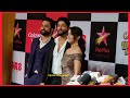 fahmaan khan sweet gesture with co artist sonakshi batra and hugs krushal ahuja after ita awards