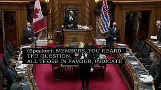 BC Legislature Live Stream