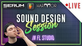*LIVE* Huge Sound Design Session in FL Studio