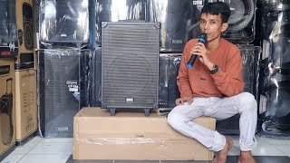 Review Speaker 1jtan GMC 883M Portable 12 inch suara mantap harga miring