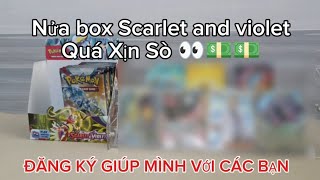 Mở lại Pokémon Tcg Scarlet and Violet chỉ mở nửa box nhưng quá là ổn💵 |Video 20