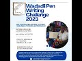 Wadadli Pen Writing Challenge 2023 (Antigua and Barbuda) - How to Enter